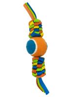 Petpark игрушка для собак Плетенка с теннисным мячом 6 см фото в интернет-магазине SHOP-GROOM.ru