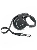 flexi рулетка New Classic XS (до 12 кг) 3 м лента черная фото в интернет-магазине SHOP-GROOM.ru