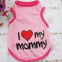 Майка "I LOVE MOMMY" розовая фото в интернет-магазине SHOP-GROOM.ru