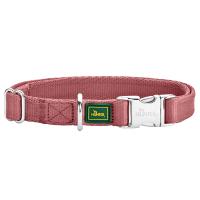 Hunter ошейник для собак ALU-Strong Inari S (30-45 см) нейлон с металлической застежкой пепельная роза фото в интернет-магазине SHOP-GROOM.ru