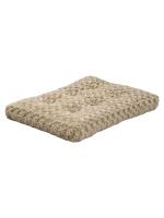 Лежанка MidWest Ombre для собак и кошек плюшевая с завитками 73х50 см, мокко фото в интернет-магазине SHOP-GROOM.ru