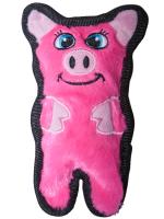 OutwardHound  игрушка для собак Invinc Mini Свинка без наполнителя с пищалками 12 см фото в интернет-магазине SHOP-GROOM.ru