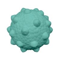 Игрушка Mr.Kranch для собак Мяч с шипами 8 см неоновая голубая фото в интернет-магазине SHOP-GROOM.ru