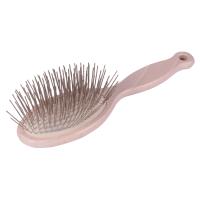 1 All Systems Pin brush массажная щетка овальная зубцы 35 мм (бел.) фото в интернет-магазине SHOP-GROOM.ru 1 All Systems Pin brush массажная щетка овальная зубцы 35 мм (бел.) фото в интернет-магазине SHOP-GROOM.ru