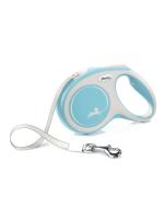 flexi рулетка NEW LINE Comfort M (до 25 кг) лента 5 м серый/голубой фото в интернет-магазине SHOP-GROOM.ru flexi рулетка NEW LINE Comfort M (до 25 кг) лента 5 м серый/голубой фото в интернет-магазине SHOP-GROOM.ru