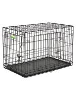 Клетка MidWest Contour для собак 93х59х62h см, 2 двери фото в интернет-магазине SHOP-GROOM.ru Клетка MidWest Contour для собак 93х59х62h см, 2 двери фото в интернет-магазине SHOP-GROOM.ru