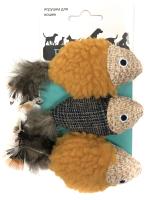 Petpark игрушка для кошек Рыбки 3 шт фото в интернет-магазине SHOP-GROOM.ru