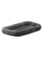 Лежанка MidWest Pet Bed для собак и кошек меховая 55х33 см, серая фото в интернет-магазине SHOP-GROOM.ru Лежанка MidWest Pet Bed для собак и кошек меховая 55х33 см, серая фото в интернет-магазине SHOP-GROOM.ru
