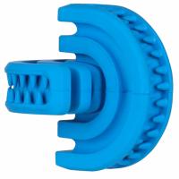 Игрушка Mr.Kranch для собак Головоломка дентальная 8*8,5 см синяя с ароматом курицы фото в интернет-магазине SHOP-GROOM.ru