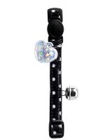 Hunter Smart ошейник для кошек Glossy Dots черный в горошек фото в интернет-магазине SHOP-GROOM.ru