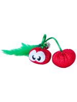 Petstages игрушка для кошек Dental "Вишни" с кошачьей мятой, 7 см фото в интернет-магазине SHOP-GROOM.ru
