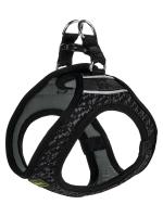 Hunter шлейка для собак Hilo Soft Comfort 36-40 см, сетчатый текстиль, черная фото в интернет-магазине SHOP-GROOM.ru