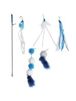 Игрушка Petpark для кошек Дразнилка космическая 5 сменных наконечников с кошачьей мятой фото в интернет-магазине SHOP-GROOM.ru