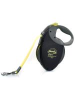 flexi рулетка Giant Neon XL (от 50 кг) лента 8 м, светоотражающая, желтый неон фото в интернет-магазине SHOP-GROOM.ru