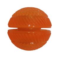 Игрушка Petpark для собак Мяч под лакомство с пищалкой 7см, цвет в ассортименте фото в интернет-магазине SHOP-GROOM.ru