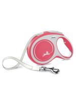 flexi рулетка NEW LINE Comfort L (до 50 кг) лента 8 м серый/красный фото в интернет-магазине SHOP-GROOM.ru