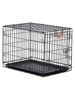 Клетка MidWest iCrate для собак 76х48х53h см, 1 дверь, черная фото в интернет-магазине SHOP-GROOM.ru Клетка MidWest iCrate для собак 76х48х53h см, 1 дверь, черная фото в интернет-магазине SHOP-GROOM.ru