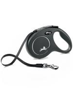 flexi рулетка New Classic M (до 25 кг) 5 м лента черная фото в интернет-магазине SHOP-GROOM.ru flexi рулетка New Classic M (до 25 кг) 5 м лента черная фото в интернет-магазине SHOP-GROOM.ru