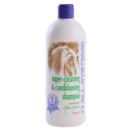 1 All Systems Super-Cleaning&Conditioning Shampoo шампунь суперочищающий 500 мл фото в интернет-магазине SHOP-GROOM.ru