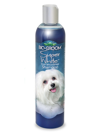Bio-Groom Super White Shampoo шампунь для собак белого и светлых окрасов 355 мл фото в интернет-магазине SHOP-GROOM.ru