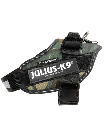 JULIUS-K9 шлейка для собак IDC®-Powerharness 2 (71-96см/ 28-40кг), камуфляж фото в интернет-магазине SHOP-GROOM.ru