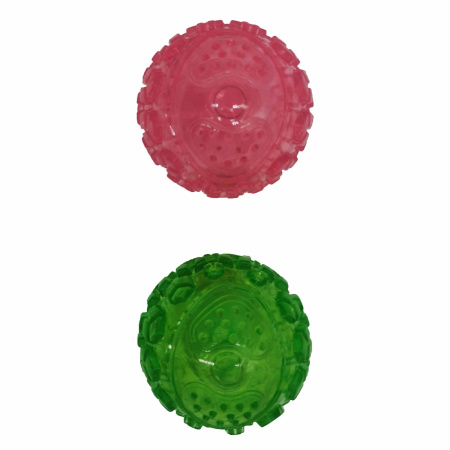 Игрушка Petpark для собак Мяч дентальный с пищалкой 6 см, цвет в ассортименте фото в интернет-магазине SHOP-GROOM.ru