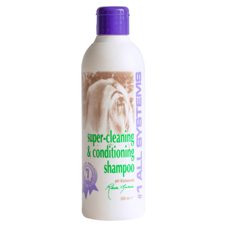 1 All Systems Super-Cleaning&Conditioning Shampoo шампунь суперочищающий 250 мл фото в интернет-магазине SHOP-GROOM.ru