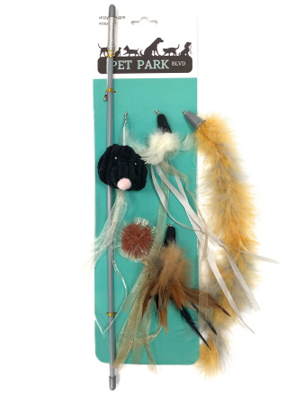 Petpark дразнилка для кошек (сменные кисточки) фото в интернет-магазине SHOP-GROOM.ru