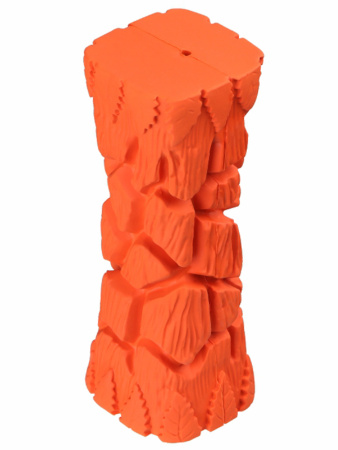 Игрушка Mr.Kranch для собак Палочка с пищалкой 16 см оранжевая с ароматом бекона фото в интернет-магазине SHOP-GROOM.ru