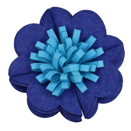 Нюхательная игрушка Mr.Kranch Цветок, размер 20см, синий фото в интернет-магазине SHOP-GROOM.ru
