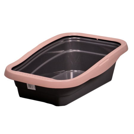 MPS туалет-лоток с бортом NELLA 58x37,5x18h см мокко фото в интернет-магазине SHOP-GROOM.ru