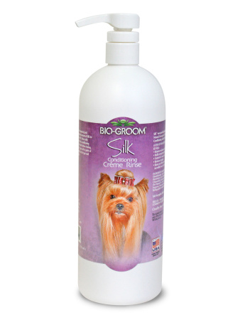 Bio-Groom Silk Condition кондиционер-ополаскиватель для блеска и гладкости шерсти 946 мл фото в интернет-магазине SHOP-GROOM.ru
