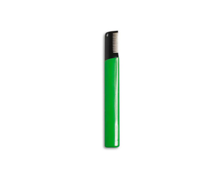 STANDART тримминговочный нож для жесткой шерсти зеленый с нескользящей ручкой фото в интернет-магазине SHOP-GROOM.ru